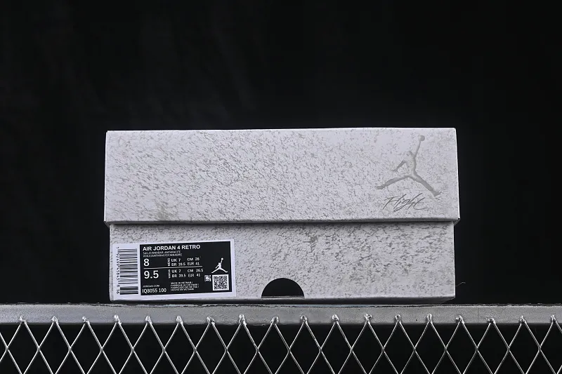 All Categories Air Jordan Jordan Series Basketball Shoes Air Jordan 4 Nigel Sylvester x Air Jordan 4 Retro "Brick After Brick" AJ4 Joe 4 White Red Urine Stains 2.0 IQ8055-100